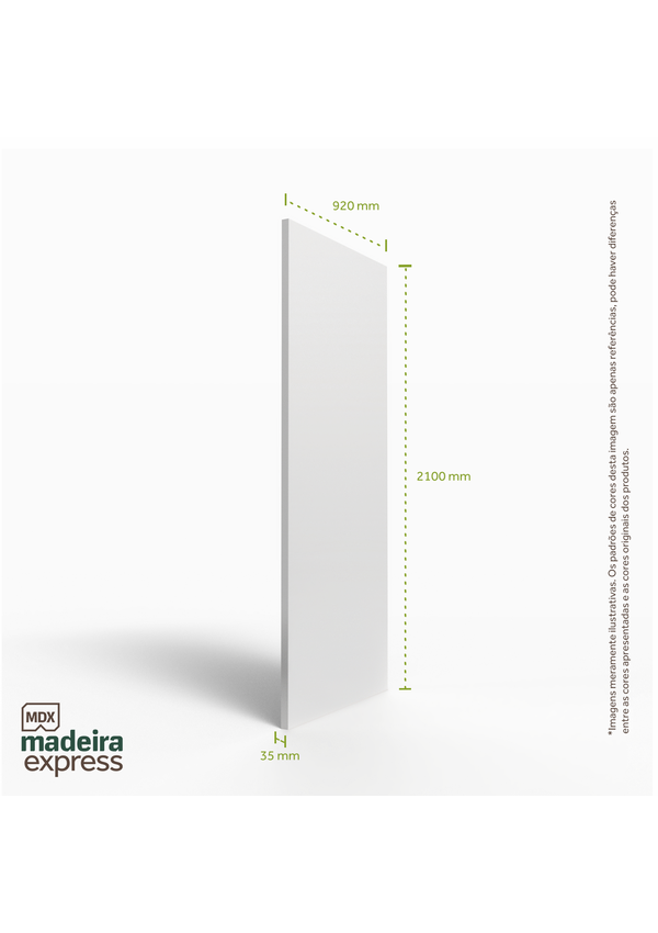 Porta Lisa Colmeia - Primer Branco