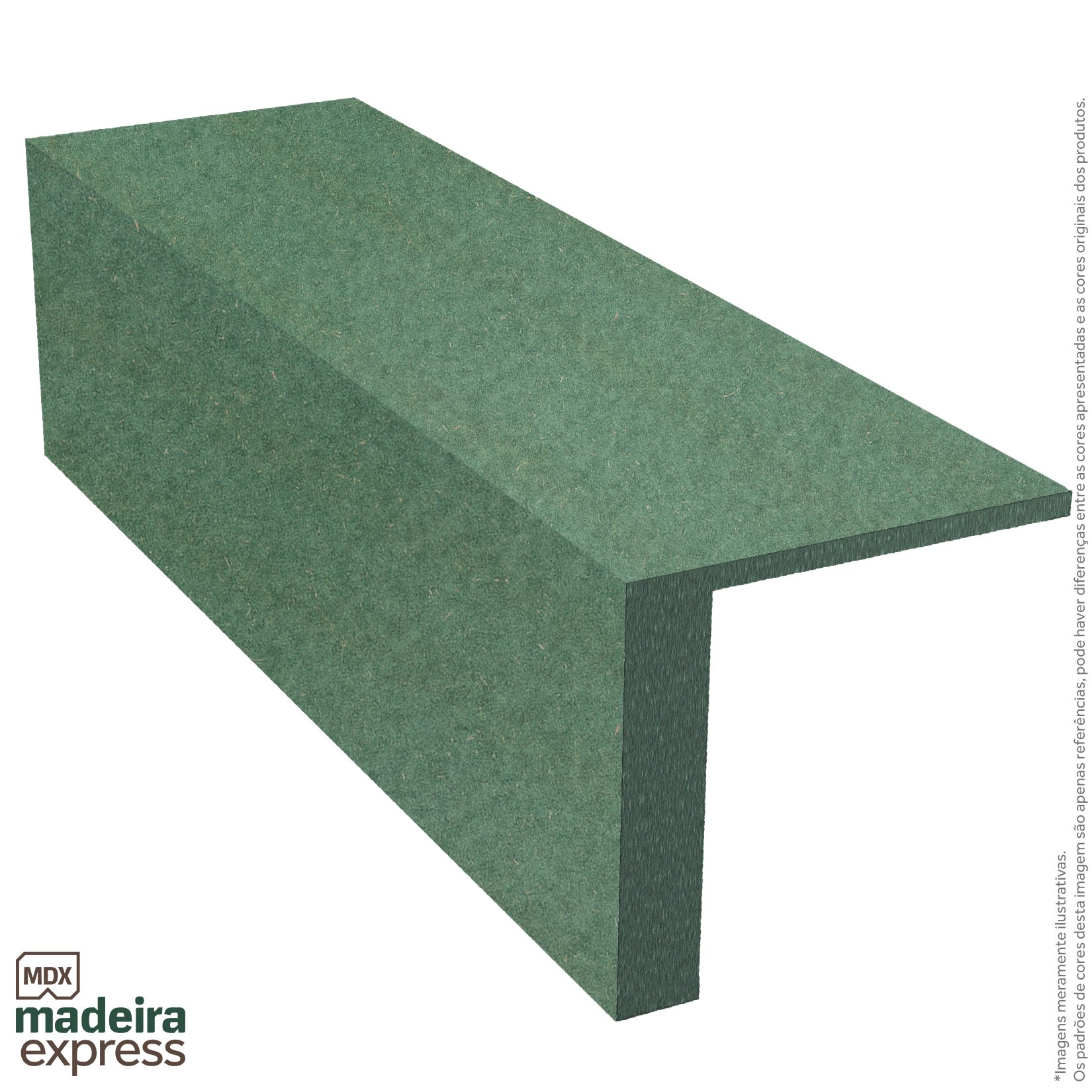 Jogo Alizar MDF Hidro Reto Reg/Enc Aba 60/8 Natural - 9x70x11200 mm